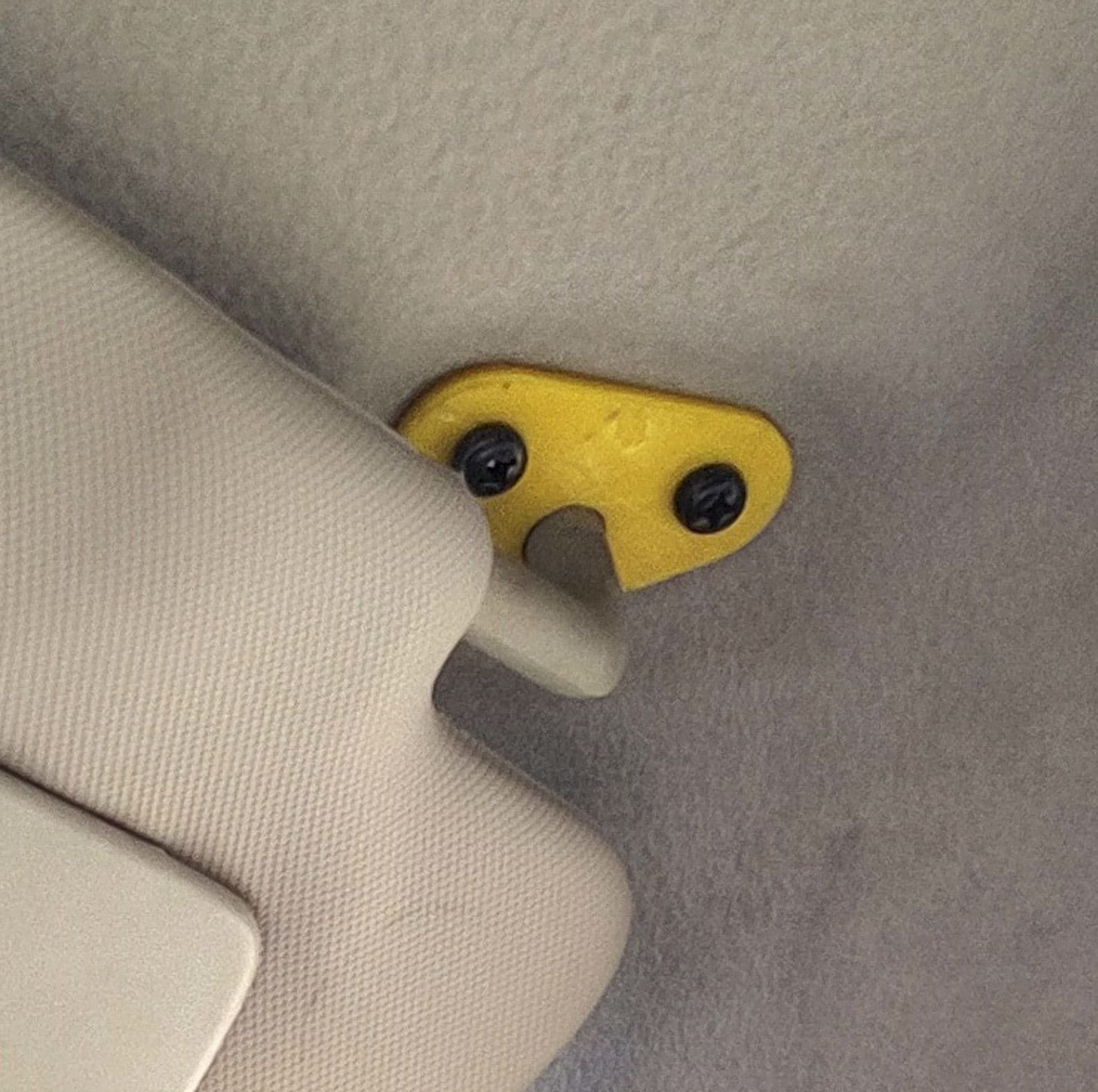 Subaru Sun visor mounting bracket. - image 2 of 4