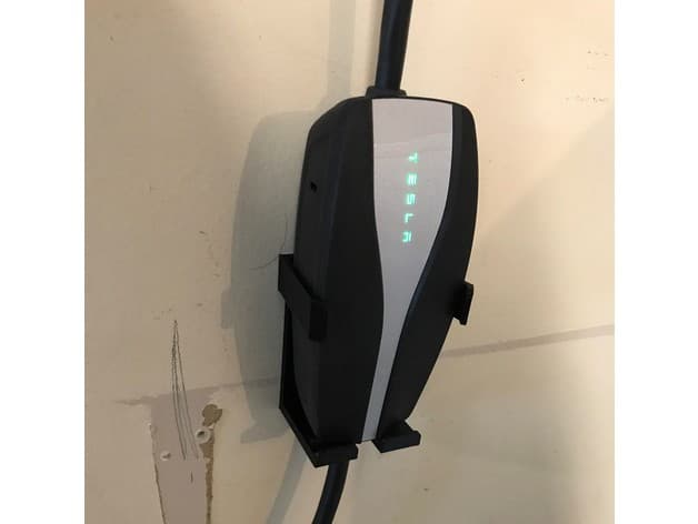 TESLA MOBILE CHARGER GEN 2 - CABLE HOLDER WALL MOUNT BRACKET FOR (GEN2 UMC NORTH AMERICA) - image 6 of 6