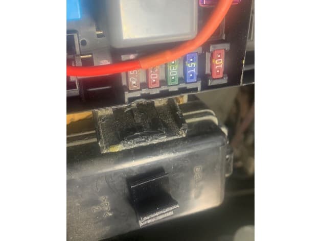 Toyota Tacoma under hood fuse box clip - image 2 of 5