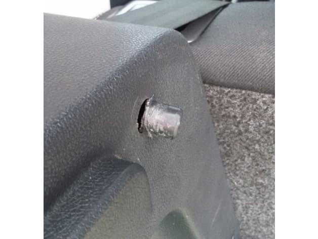 Skoda Fabia II hat rack holder - image