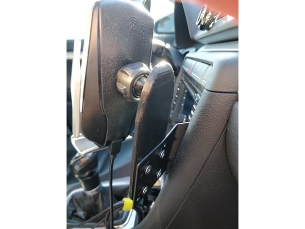 Phone Cradle mount for B7 A4 with Panavise 75102-607 - image 5 of 6