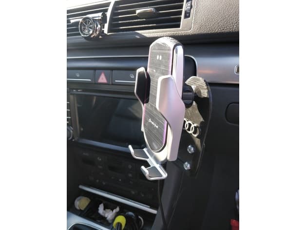 Phone Cradle mount for B7 A4 with Panavise 75102-607 - image 4 of 6