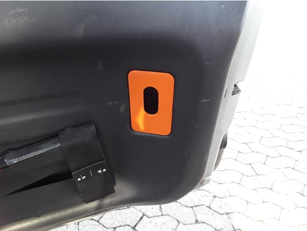 Jimny rear door lever cover - image