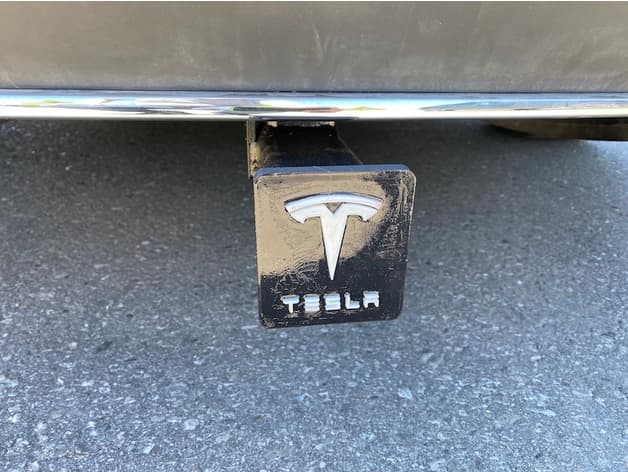 Tesla 2-color Hitch cover for 2 inch receiver - image 2 of 5