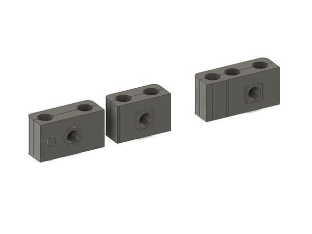 Toyota Supra mk4 brakeline brackets - image 2 of 5