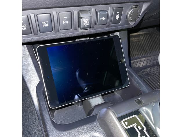 Toyota Tacoma iPad cupholder mount - image 3 of 5