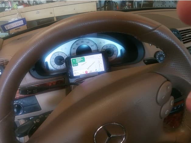 I-Phone 10 Holder for Mercedes 2009 E-350 Dashboard - image 2 of 3
