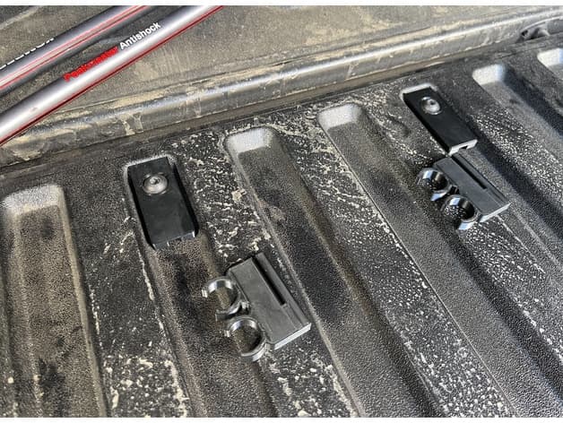 Toyota Tacoma tailgate trekking pole holder - image 5 of 5