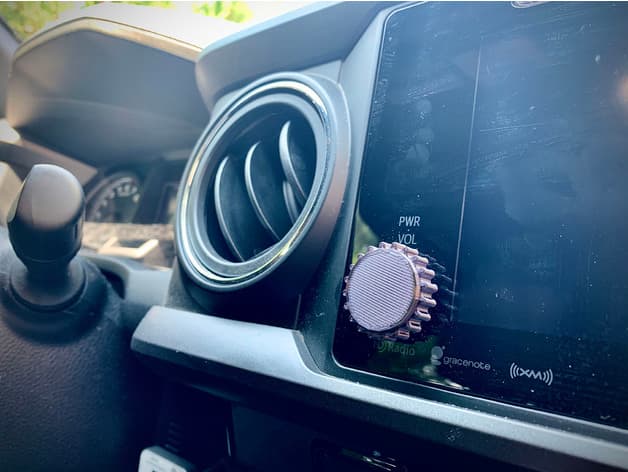 Tacoma radio knobs. 3rd Gen (Slip On) - image
