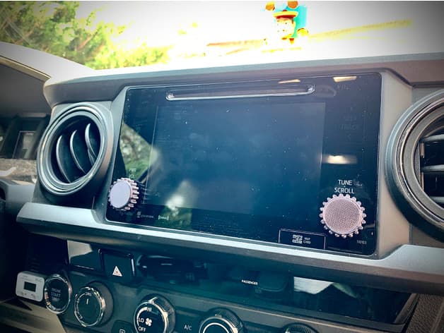 Tacoma radio knobs. 3rd Gen (Slip On) - image 2 of 2
