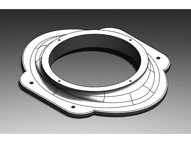 2015-2020 F150 Door Speaker Adapters for 6.5" Speakers - image 2 of 3