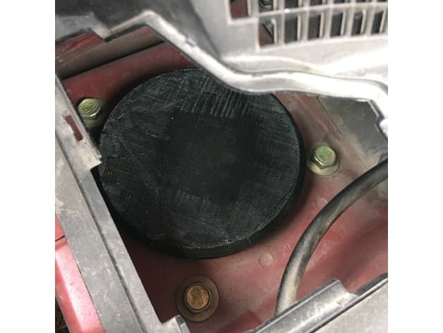 Suspension strut top mount cover for Nissan Leaf - image