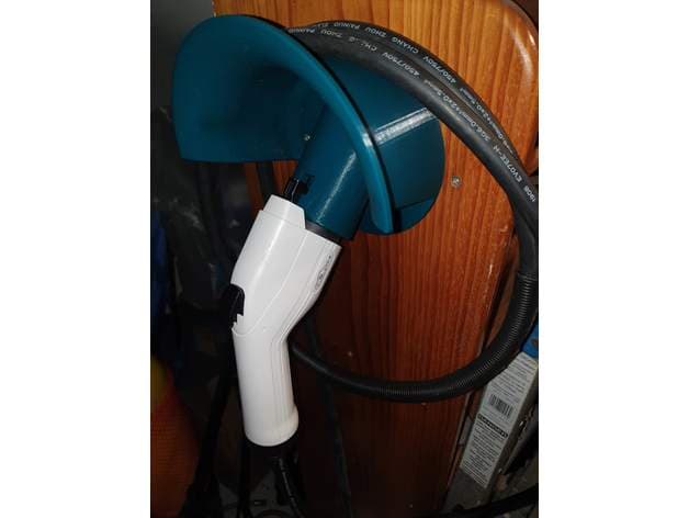 Photo of J1772 EV Charger Cable Oragniser - Nissan Leaf