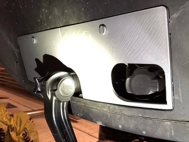 Tesla Model 3 Tow Hitch Cover - image 4 of 6