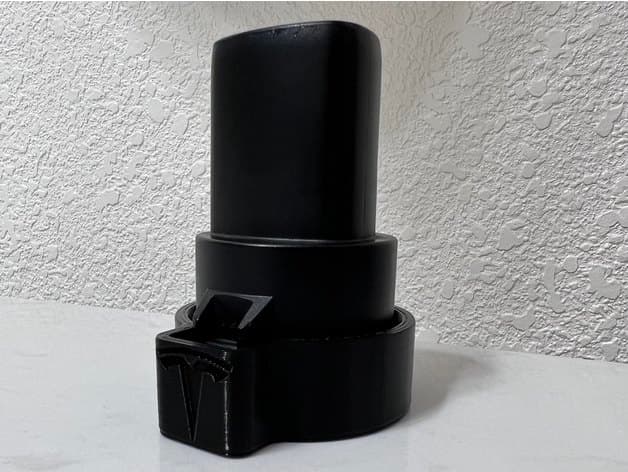 Tesla J1772 Charger Adapter Lock - Universal (S 3 X Y w/ flange!) - image 2 of 5