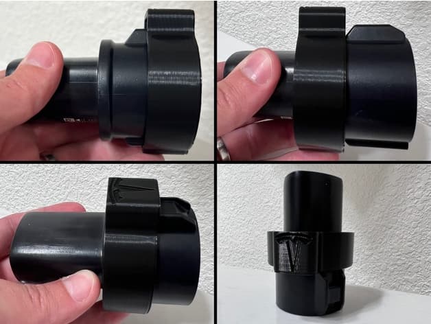 Tesla J1772 Charger Adapter Lock - Universal (S 3 X Y w/ flange!) - image 4 of 5
