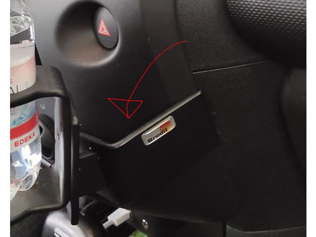 Mobile Phone mount for Toyota Aygo and Brodit Adapter - image 2 of 6