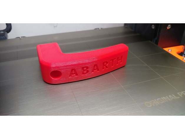 FIAT 500 Hatch Handles w/ spikes and new words - image 3 of 6