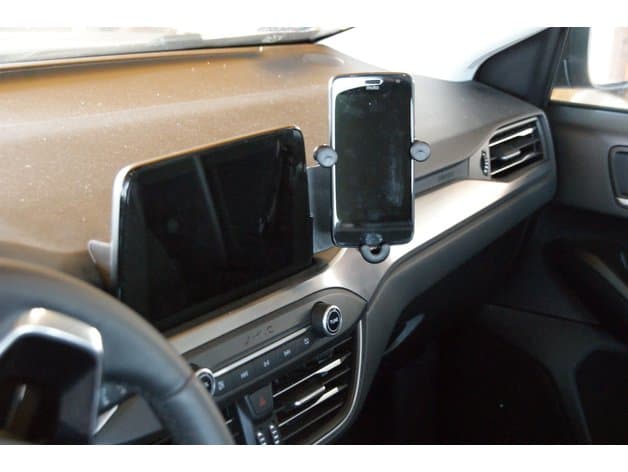 Focus MK4 phone holder fixture preview