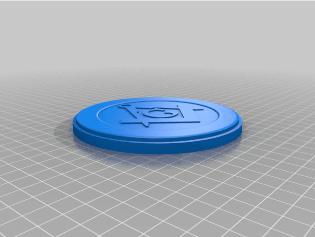 Masonic VW Golf Mk5 Rear Door Badge preview
