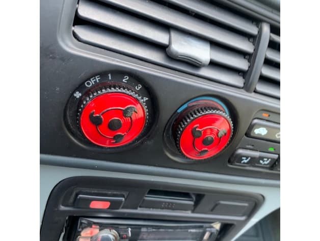 '96 Accord AC Knob - Sharingan - image 5 of 5