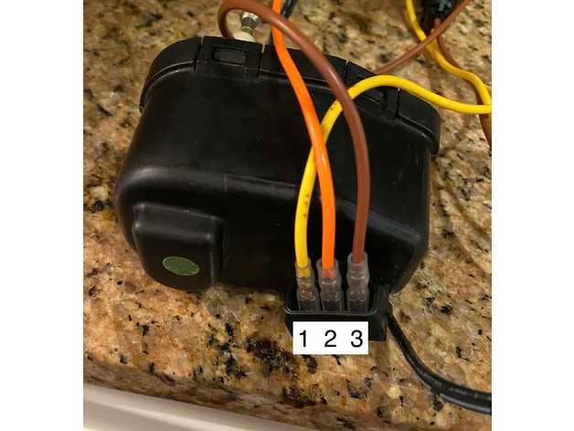 Audi B3 European headlight beam control motor clip for Depo headlight - image 2 of 5