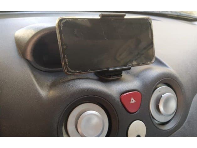 Car phone mount - onshape files - Xiaomi mi 9 - image