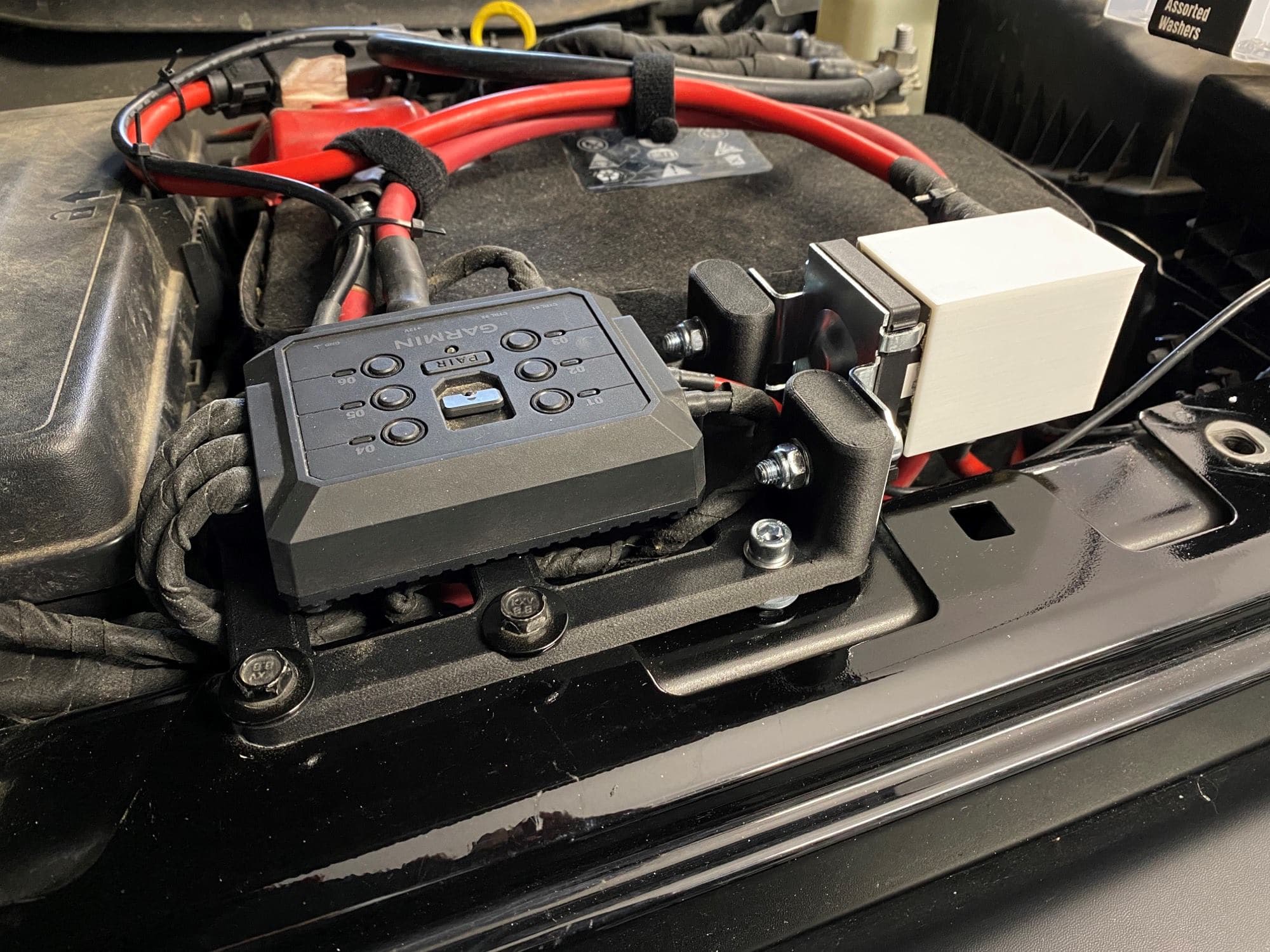 Jeep Wrangler JL bracket for a Garmin Powerswitch - image