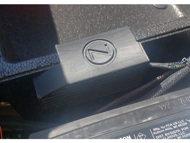 Z Automotive Tazer (Taser) Dodge Challenger 2015+ No Hole Trunk Mount Box - image