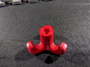 Smooth self tapping bag hook for Tesla Model 3 trunk - image