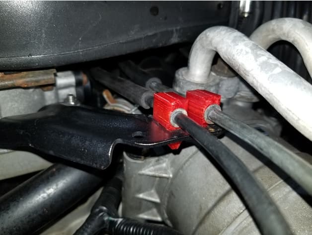 Chevy S-10 throttle cable clip - image 2 of 3