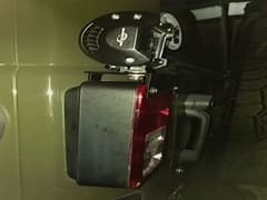 Jeep Wrangler auxiliary rear light bracket preview