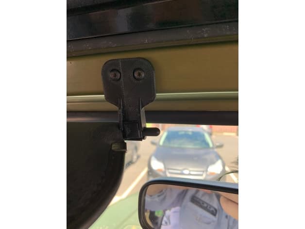 Jeep TJ Wrangler Sunvisor Clip (latch-type) preview