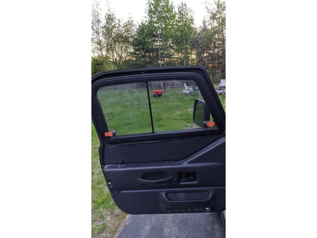 Jeep Wrangler Soft Door Window Latch preview