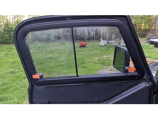 Jeep Wrangler Soft Door Window Latch preview