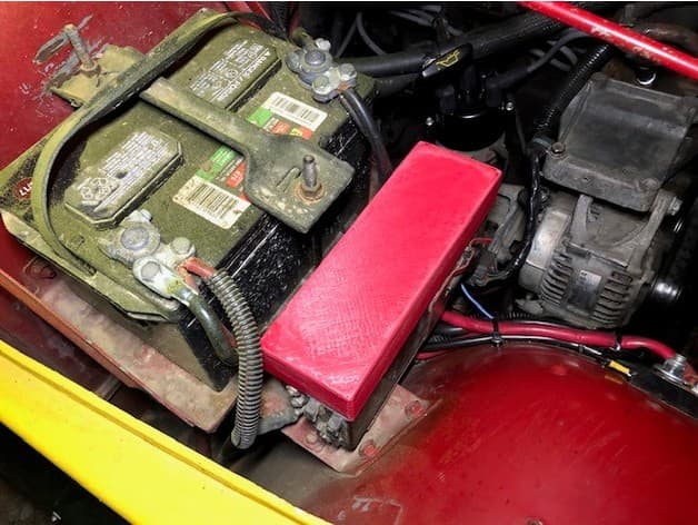 Jeep YJ Fuse/Relay Cover preview