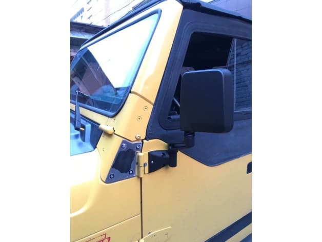 Jeep TJ Mirror Bracket preview