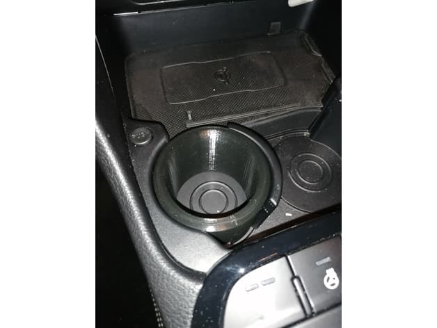 Kia Picanto 2018 Cup Holder for Energy-Drink 250mm (Da: 53mm) preview