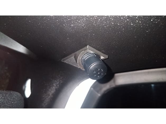 Jeep JK Wrangler hands free microphone holder (replaces stock UConnect Mic) preview