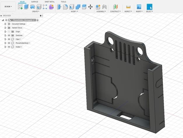 Jeep Renegade phone holder preview