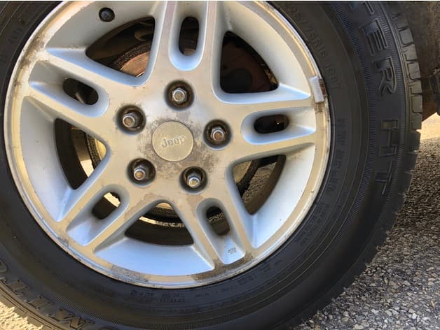 Photo of Jeep Grand Cherokee '99-2004 Hub cover cap