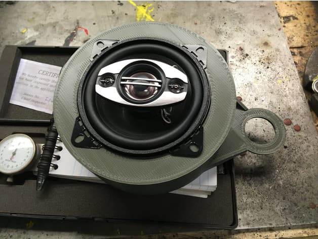 Miata / MX-5 NB rear speaker box preview