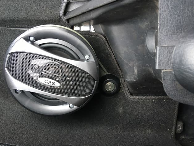 Miata / MX-5 NB rear speaker box preview