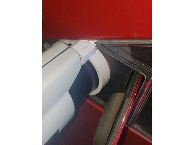 Photo of Tesla Model S J1772 Security clip