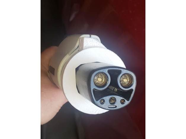 Tesla Model S J1772 Security clip preview