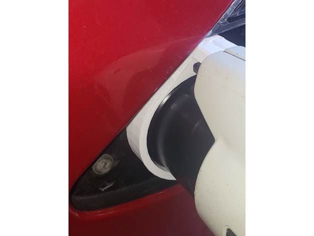 Tesla Model S J1772 Security clip preview