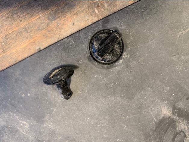 Tesla Model 3 Trailer Hitch Cover Fasteners (European Version) preview