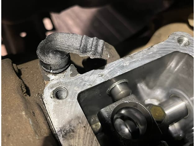 Toyota Tacoma 1G transmission breather vent relocation preview