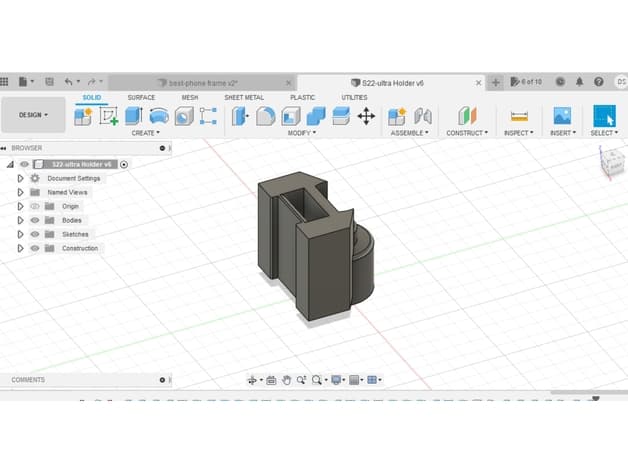 Ram 1500 phone holder-v2 preview