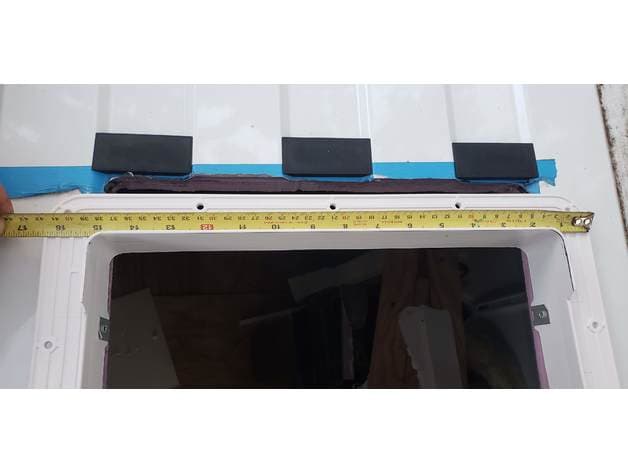 Photo of Ram Promaster Fan Spacers for Maxxair Fan